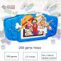 US Plug 268 in 1 Games Handheld Game Console with 2.5 inch Color Screen - 3 colors