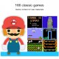 Mini Handheld Game Console, 3.0 inch 8 Bits Color 168 Games Retro FC Game Player - 2 colors