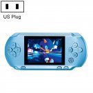 US Plug 16 Bits Retro Portable Game Console with 2 Game Cards, Built-in 80 Games - 5 colors