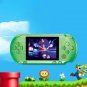 US Plug 16 Bits Retro Portable Game Console with 2 Game Cards, Built-in 80 Games - 5 colors