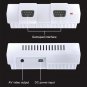 US Plug Retro Classic TV Mini AV Port Video Game Console, Built-in 400 Games