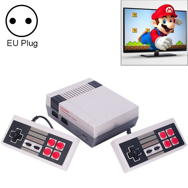 EU Plug Retro Classic TV Mini HDMI HD Video Game Console, Built-in 600 Games