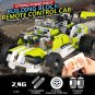 371 PCS / Sets 30 in 1 2-channel DIY Building Bricks Block Car High Speed Remote Control