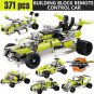 371 PCS / Sets 30 in 1 2-channel DIY Building Bricks Block Car High Speed Remote Control