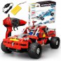 431 PCS / Sets 8 in 1 4-channel DIY Building Bricks Block Car High Speed Remote Control