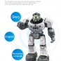 Auto Follow Dancing Gesture Sensor Smartwatch Control Robot Toy with LED Light
