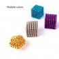 Silver 216 PCS Buckyballs Magnetic Balls / Magic Puzzle Magnet Balls