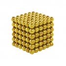 Gold 216 PCS Buckyballs Magnetic Balls / Magic Puzzle Magnet Balls