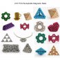 Gold 216 PCS Buckyballs Magnetic Balls / Magic Puzzle Magnet Balls