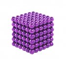 Purple 216 PCS Buckyballs Magnetic Balls / Magic Puzzle Magnet Balls