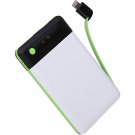 (Apple MFi Certified) OnTop Stackable Battery Charger with Lightning Cable
