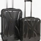 New York Yankees, 19" and 26" Premium Molded Luggage Set by Kaybull #NYY-PCF-SET