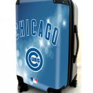 Chicago Cubs, 21" Clear Poly Carry-On Luggage by Kaybull #CUB7