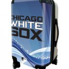 Chicago White Sox, 21" Clear Poly Carry-On Luggage by Kaybull #CWS12