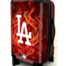 Los Angeles Dodgers, 21" Clear Poly Carry-On Luggage by Kaybull #LAD12