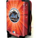 New York Mets, 21" Clear Poly Carry-On Luggage by Kaybull #NYM7
