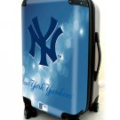 New York Yankees, 21" Clear Poly Carry-On Luggage by Kaybull #NYY11