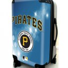 Pittsburgh Pirates, 21" Clear Poly Carry-On Luggage by Kaybull #PIT6