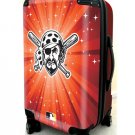 Pittsburgh Pirates, 21" Clear Poly Carry-On Luggage by Kaybull #PIT7
