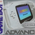 Nintendo Gameboy Advance Platinum Great Condition Fast Shipping