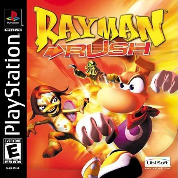 Rayman Rush PS1 Great Condition Complete Fast Shipping
