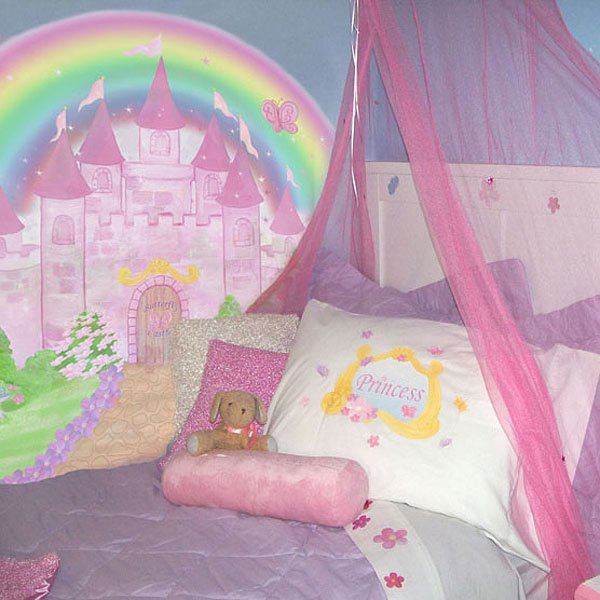 Cinderella Castle Mural Decal