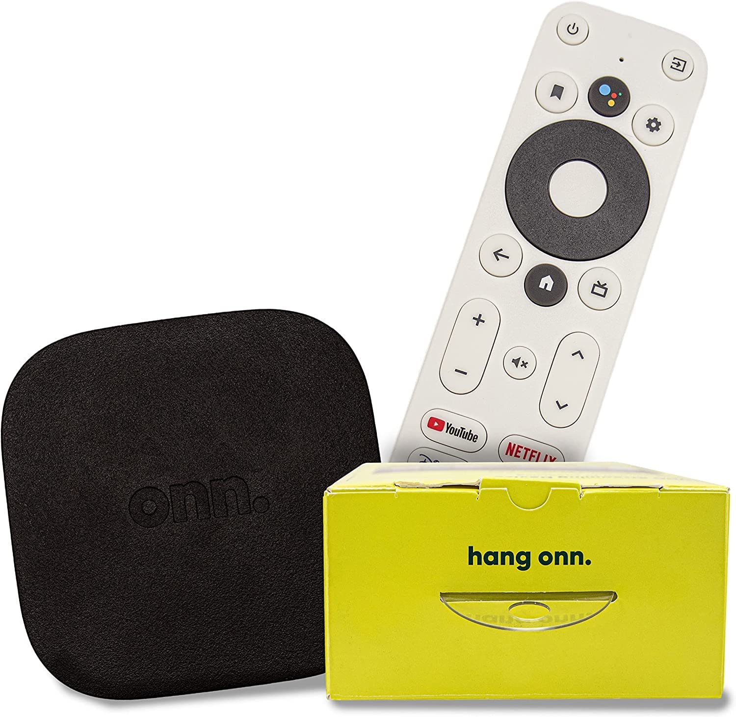 onn. JAILBROKEN Android TV 4K UHD Streaming Device with Voice Remote