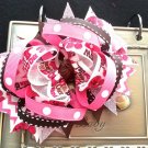 5" Boutique Boot and Bow Wearing kinda Girl boutique Hair bows