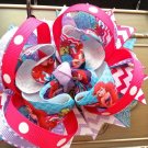 5" Boutique glitter Ariel mermaid OTT boutique Hair bows