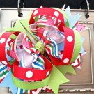 5" Boutique Peppa Pig OTT boutique Hair bows