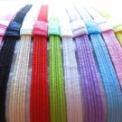 Set of 10 -1/8" FOE skinny elastic headbands for hair bow craft supplies