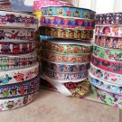 hello kitty owl monkey disney duck lalaloopsy texas grosgrain ribbons 1" 25mm