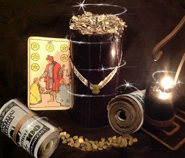 Proven MONEY SPELL Ultra Powerful Rich Abundance Candle Money Magnet