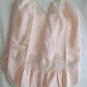 VINTAGE CHRISTIAN DIOR LIGHT PINK / PEACH TEDDY LARGE - MADE IN U.S.A.