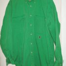 VINTAGE TOMMY HILFIGER GREEN BUTTON FRONT SHIRT - medium