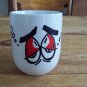 HAND PAINTED * JET FUEL * COFFEE CUP