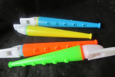 Plastic Toy Flutes - Noisemakers- Party Favors Pinata