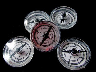 Compass - 8 Toy Compass - Pirate Treasure Party Favors Pinata