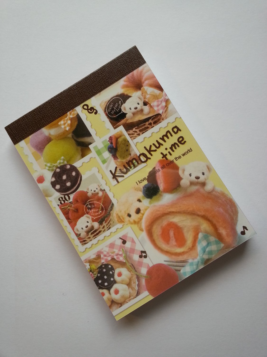 Q-lia Kumakuma Time Mini Memo ~ Kawaii