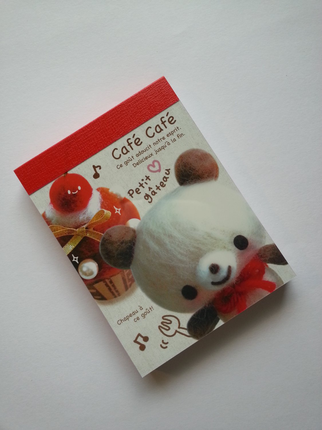 Kamio Cafe Cafe Mini Memo Pad ~ Kawaii