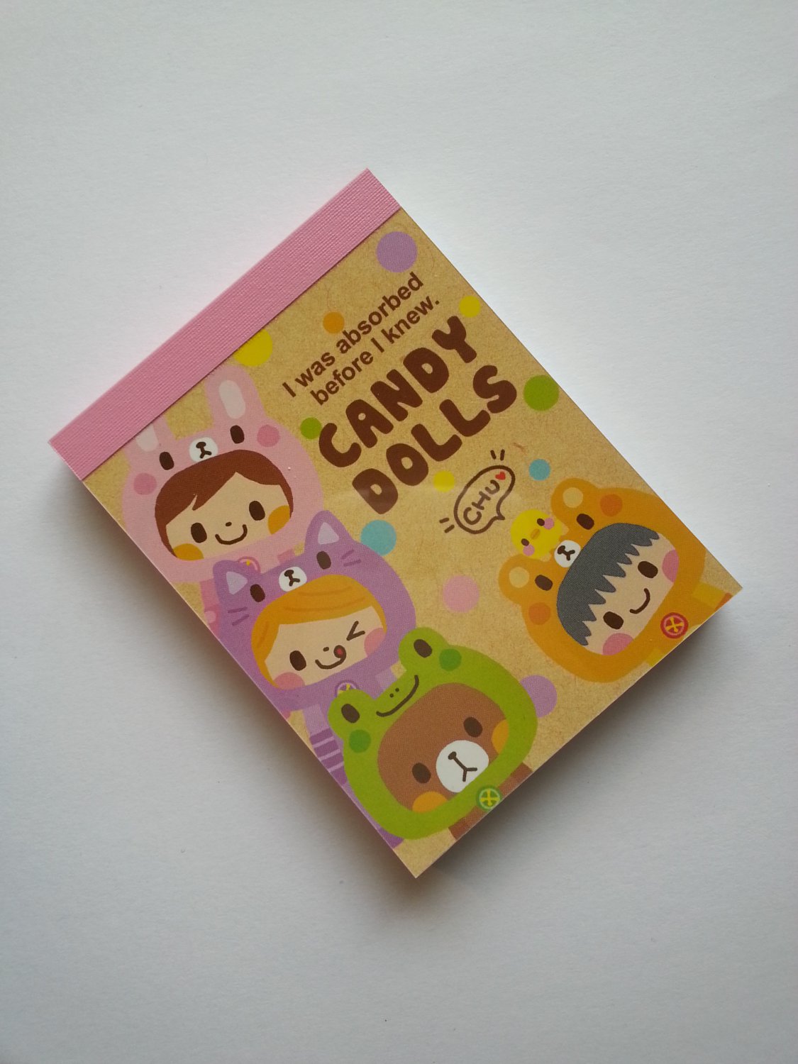 Q-lia Candy Dolls Mini Memo Pad ~ Kawaii