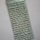 San-x Puffy Tare Panda Sticker Sheet ~ Kawaii