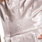 Large Silver Playsuit In Satin