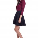 Burgundy Embellished Sweater