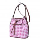Sweet Crayons Color Polka Dots Bucket Bag (Pink)