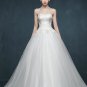 Large Blue Moon Organza Fit and Flare Gown