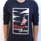 Navy Coronado Crowneck