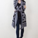 Cozy Aztec Cardigan Sweater - S