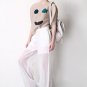 Smiley Face Pleated Material Top - Beige