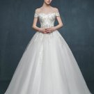 Blue Moon Off Shoulder Ball Gown - M